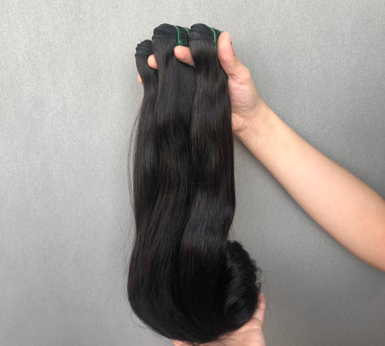 Good Quality Peruvian Hair Double Drawn Quality Curve Straight