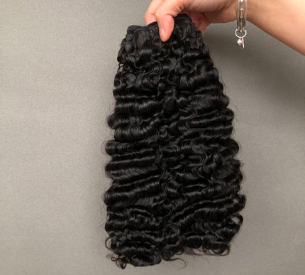 New Styel Super Double Drawn Burmese Curl Natural Color