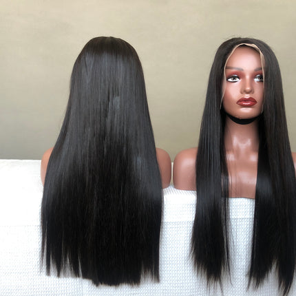13x4 Lace Frontal Wig Super Double Drawn Bone Straight