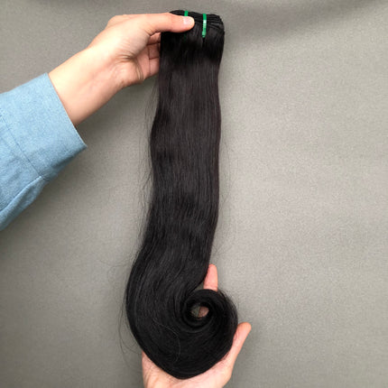 Good Quality Peruvian Hair Double Drawn Quality Curve Straight