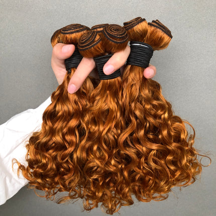 Fashion Colored Double Drawn Amazing Curly #30 Color