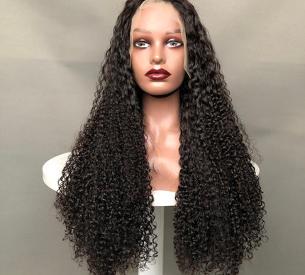 13x4 Lace Frontal Wig Super Double Drawn Tight Posh Curl