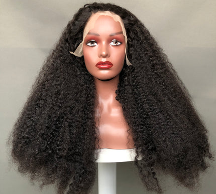 13x4 Lace Frontal Wig Super Double Drawn French Curl