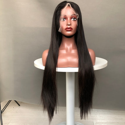 13x4 Lace Frontal Wig Super Double Drawn Bone Straight
