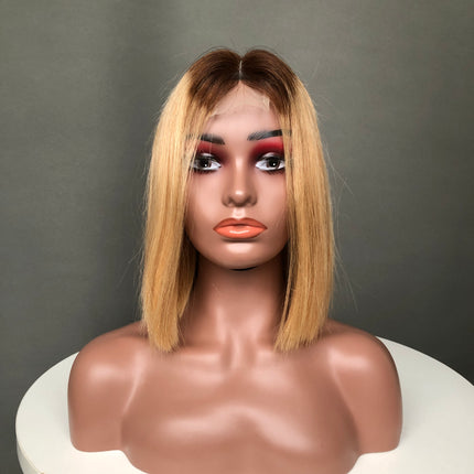 Hot Selling Short 2x6 Kim K Bob Wig 100% Human Hair