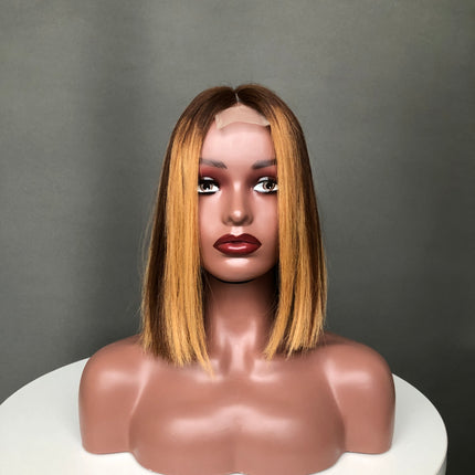 Hot Selling Short 2x6 Kim K Bob Wig 100% Human Hair