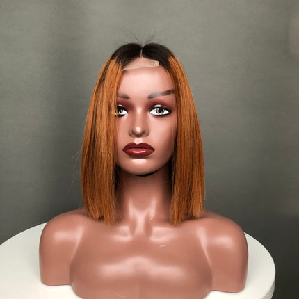 Hot Selling Short 2x6 Kim K Bob Wig 100% Human Hair