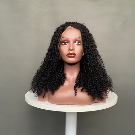 13x4 HD Lace Frontal Wig Super Double Drawn Pixie Curl