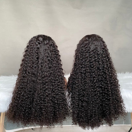 13x4 HD Lace Frontal Wig Super Double Drawn Amazing Curl