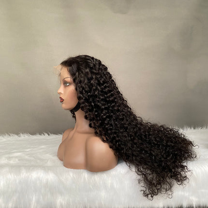 13x4 HD Lace Frontal Wig Super Double Drawn Amazing Curl
