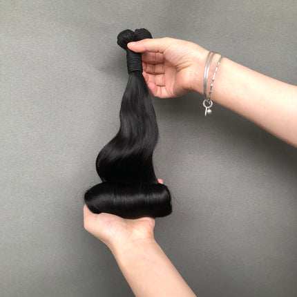 Transform Your Hairstyle with Double Drawn Human Hair Extensions Egg Curl