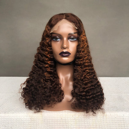 5x5 Lace Closure Wig Burmese Curl Factory Wig Different Color