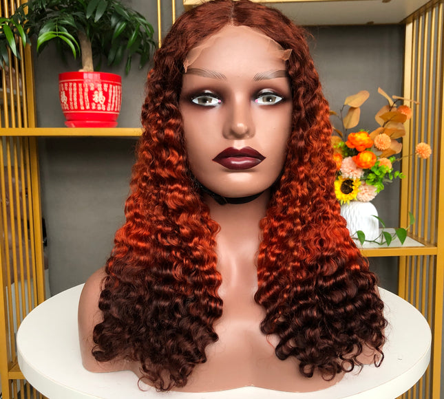 5x5 Lace Closure Wig Burmese Curl Factory Wig Different Color