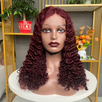 5x5 Lace Closure Wig Burmese Curl Factory Wig Different Color