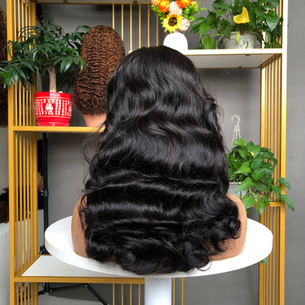 13x4 HD Lace Frontal Wig Factory Bouncy Wave