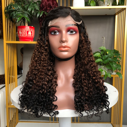 5x5  Lace Closure Wig Vietnam Pixie Curl Different Color Available