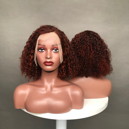 13x4 Lace Frontal Pixie Wig Short Bob Different Color