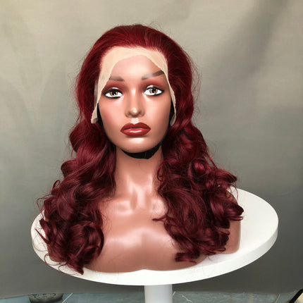 13x4 Big Lace Frontal Wig Factory Bouncy Wave Different Color