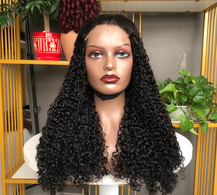 5x5  Lace Closure Wig Vietnam Pixie Curl Different Color Available