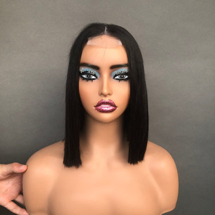 2x6 Kim K Bob Wig Natural Color
