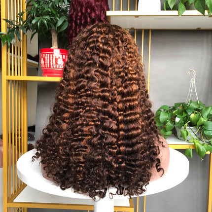 13x4 HD Lace Frontal Wig Factory Burmese Curl