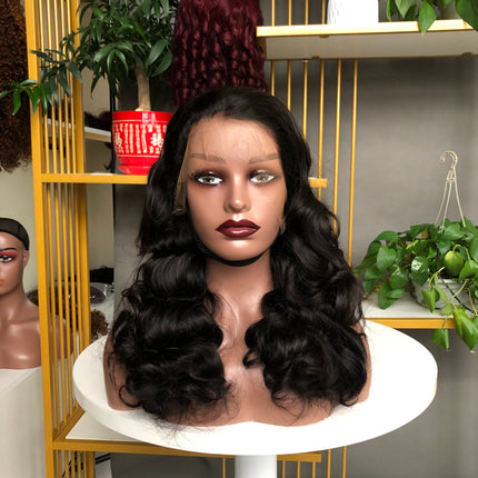 13x4 HD Lace Frontal Wig Factory Bouncy Wave
