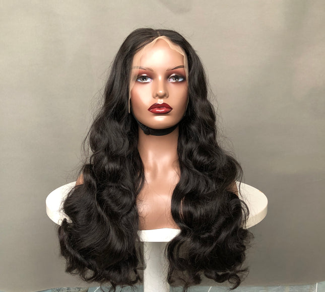 13x4 Lace Frontal Wig Factory Bouncy Wave Full Density
