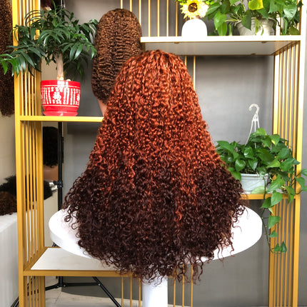 5x5  Lace Closure Wig Vietnam Pixie Curl Different Color Available