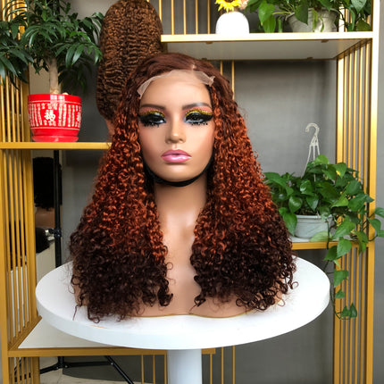 5x5  Lace Closure Wig Vietnam Pixie Curl Different Color Available