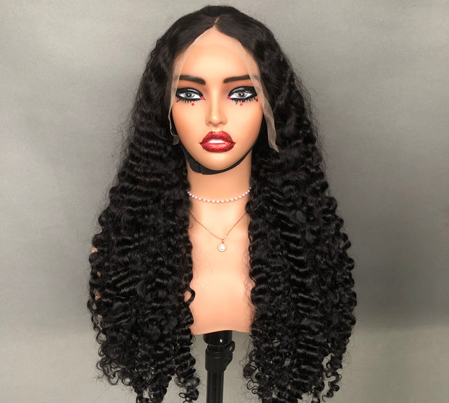 13x4 Lace Frontal Wig Factory Burmese Curl Full Density