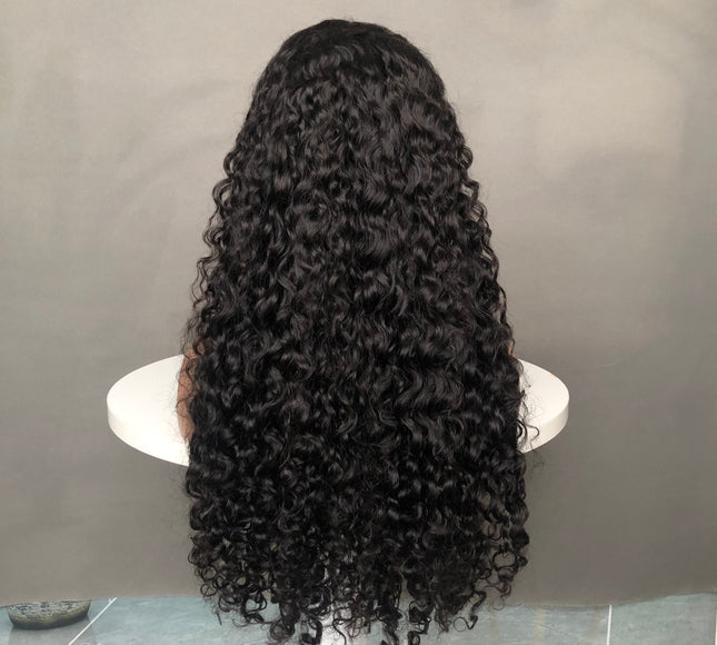 13x4 Lace Frontal Wig Ear To Ear Amazing Curl Natural Color