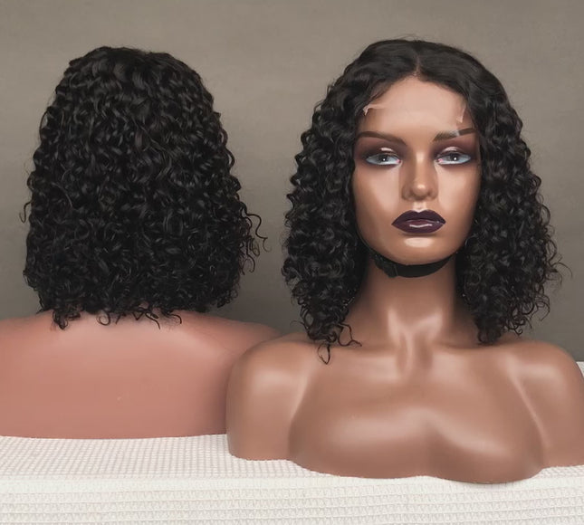 4x4 Factory Wig Amazing Curl Super Double Drawn Hair